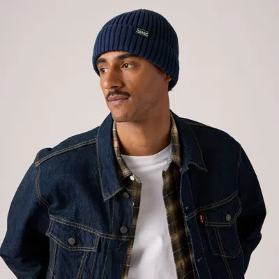 Levi's Sunset Beanie In Blue
