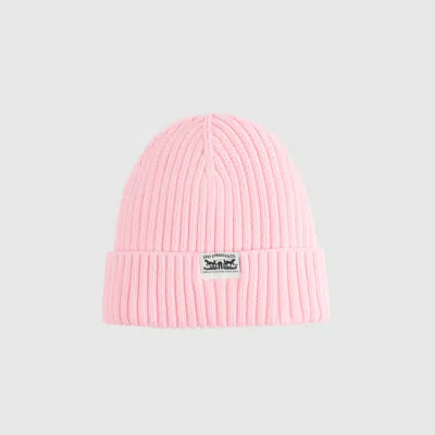 Levi's Sunset Beanie In Pink / Rose Shadow