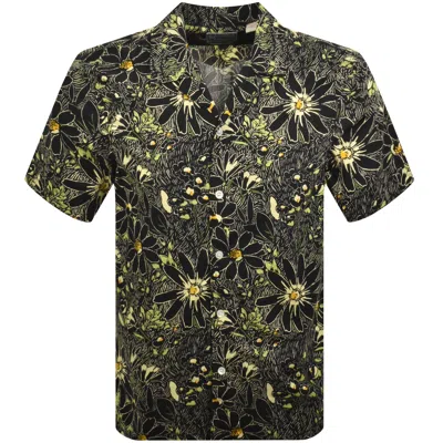 Levi's Levis Sunset Camp Short Sleeved Shirt Black