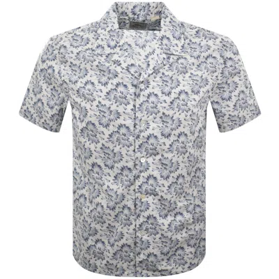Levi's Levis Sunset Camp Short Sleeved Shirt White