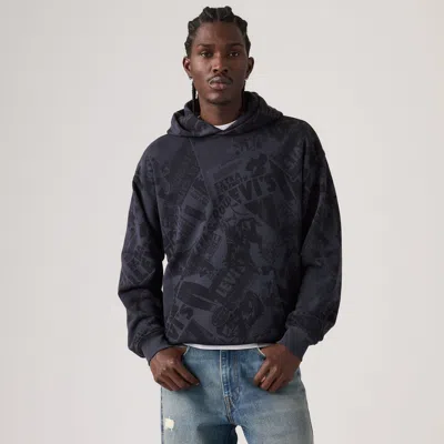 Levi's Sunset Graphic Hoodie In Blue