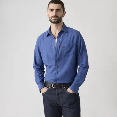 Levi's Sunset Pocket Shirt In Blue