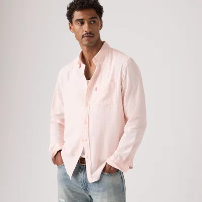 Levi's Sunset Pocket Shirt In Pink