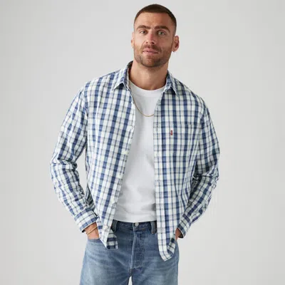 Levi's Sunset Pocket Standard Fit Shirt In White