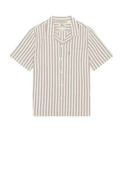 Levi's Short Sleeve Sunset Standard Camp Shirt In Neutral
