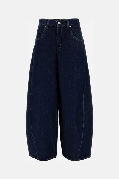 Levi's Super Baggy Barrel Jeans In Blue