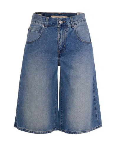 Levi's Super Baggy Jorts Hazy Times In Blue