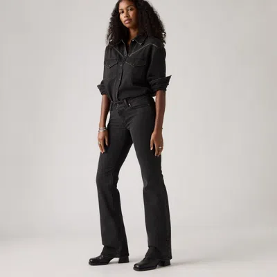 Levi's Superlow Bootcut Women's Jeans 34x32 In Black