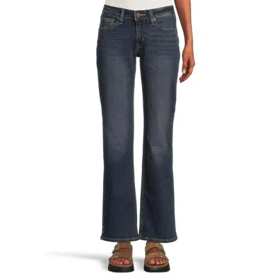 Levi's Superlow Jeans Women's Sweep Down Denim Bootcut Zip Fly Jax1682 In Blue