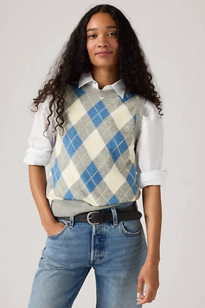 Levi's Supersoft Crewneck Waistcoats In Multi