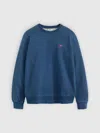 Levi's Sweatshirt Man Levis 35909 0069 New Original Crew Indigo In Blue