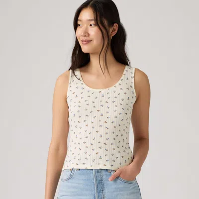 Levi's Sweetie Sleeveless Top In Neutral