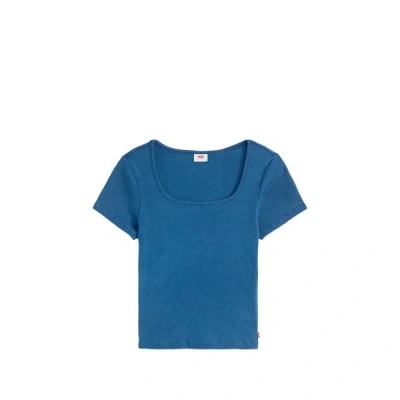 Levi's T-shirt En Coton In Blue