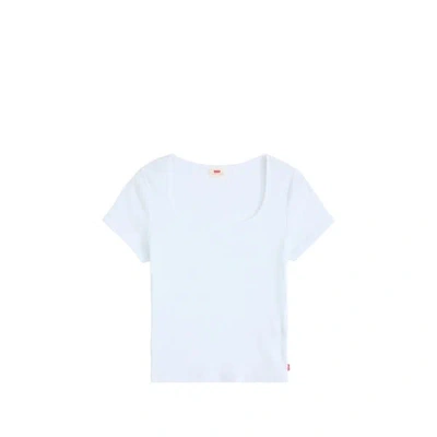 Levi's T-shirt En Coton In Blue
