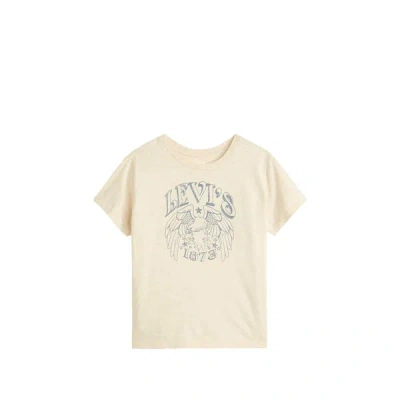 Levi's T-shirt Imprimé En Coton In Neutral