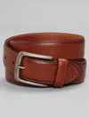 Levi's Tab & Rivet Leather Belt In Brown