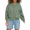 Levi's® Techy Nylon Bomber Jacket In Dark Forest