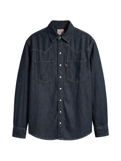 Levi's Teodora Western Shirt In Gray