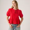 Levi's Thalia Short-sleeve Top In Multi