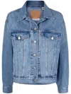 Levi's Plus Size Button-down Original Denim Trucker Jacket In Blue