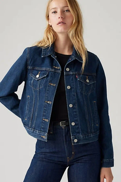 Levi's The Original Trucker Jacket In Blue
