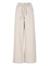 Levi's Tie-waist Wide-leg Jeans In Neutral