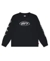 Levi's Toddler And Little Boys Skater Doodle Long Sleeve T-shirt In Black