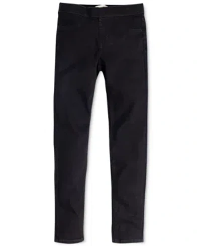 Levi's Babies' Toddler Girls Adjustable Waistband Stretch Denim Jeggings In Oxford