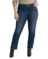 Levi's Plus Size 314 Mid-rise Shaping Straight-leg Jeans In Zealous Blue