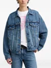 Levi's Trucker Button-fastening Denim Jacket In Blue