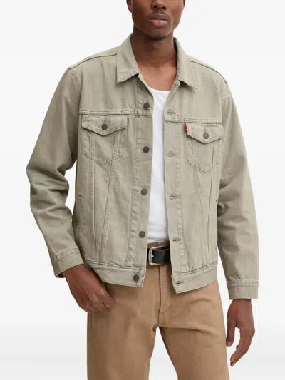 Levi's Trucker Denim Jacket In Gray