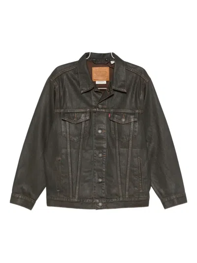 Levi's Trucker Denim Jacket In Green