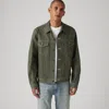 Levi's Trucker Jacket In Green