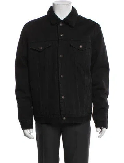 Pre-owned Levi's Trucker Jacket In Black