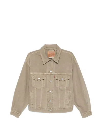 Levi's Trucker Jacket In Neutral