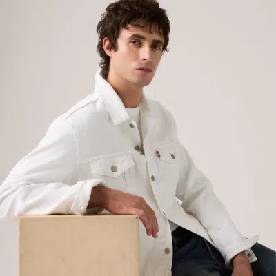 Levi's Trucker Jacket In White