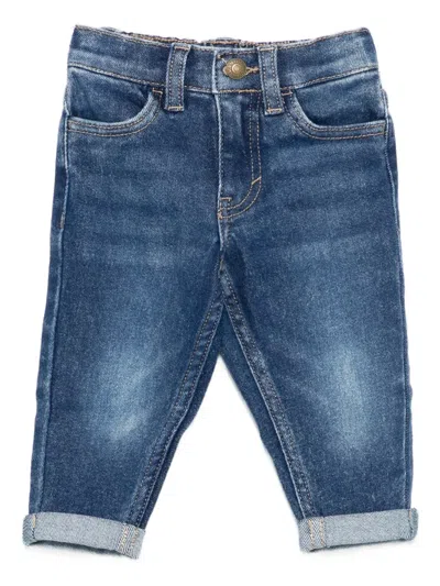 Levi's Babies' Turn-up Hem Jeans In Blue