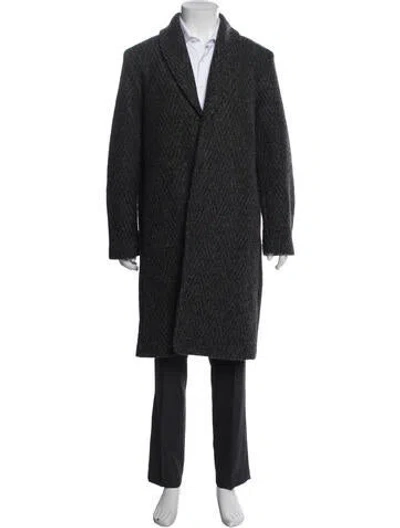 Pre-owned Levi's Tweed Pattern Coat In Grey