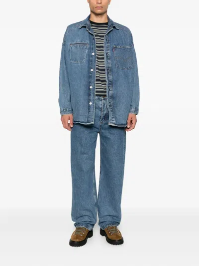 Levi's Twist Denim Jacket In Blue