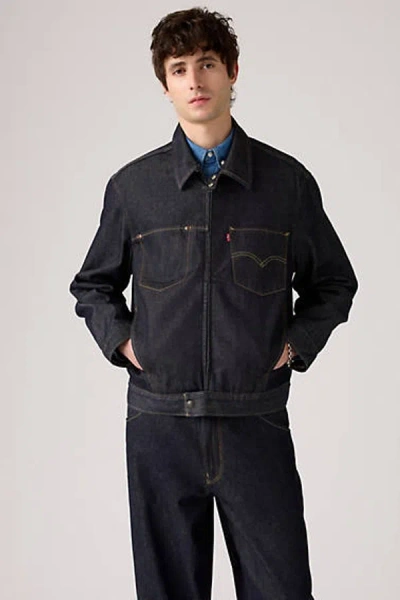 Levi's Twist Trucker Jacket In Black