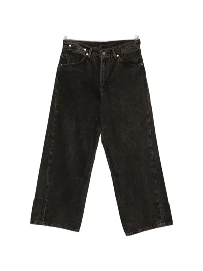 Levi's Twisted Baggy Wide-leg Jeans In Black