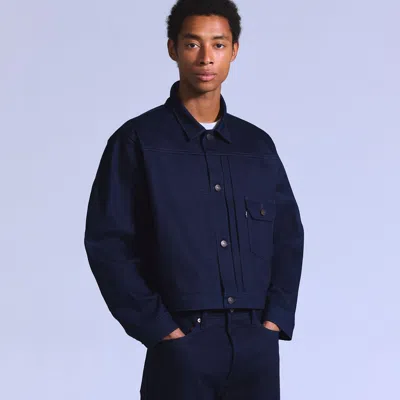 Levi's Type I Selvedge Trucker Jacket In Blue