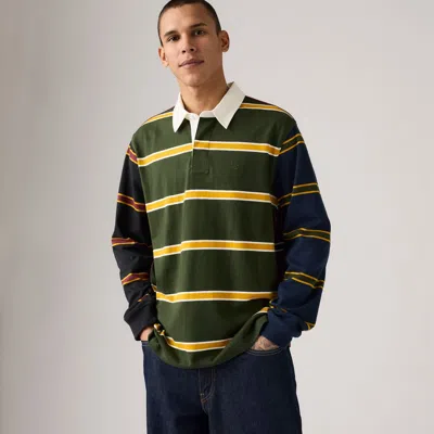 Levi's Union Rugby Shirt In Green