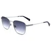 Levi's Unisex 52 Mm Grey Sunglasses