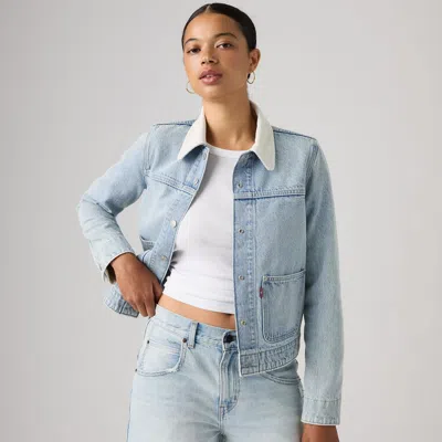Levi's Utility Original Trucker Jacket In Blue