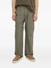 Levi's Utility Zip-detail Trousers In Green