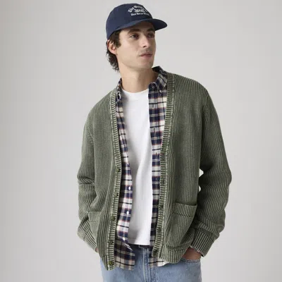 Levi's Valencia Cardigan In Green