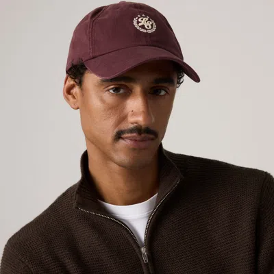 Levi's Varsity Baseball Cap In Red