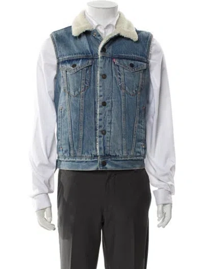 Pre-owned Levi's Vest In Blue