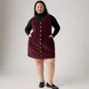 Levi's Vianna Vest Dress (plus Size) In Brown